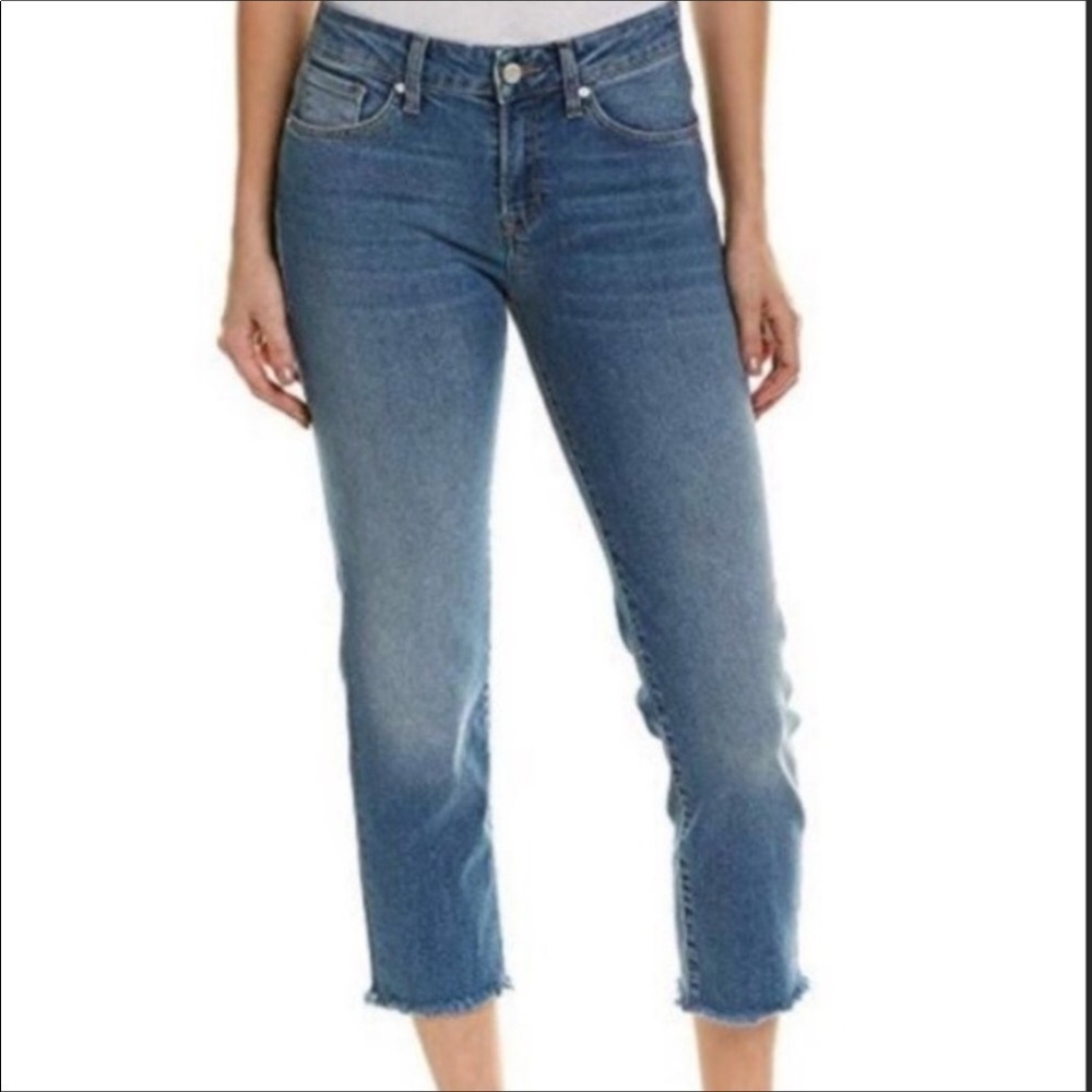 MAVI “NIKI” High Rise Straight Cropped Jeans
